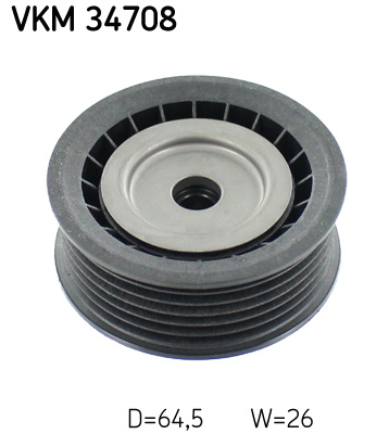 SKF Umlenk-/Führungsrolle, Keilrippenriemen VKM 34708